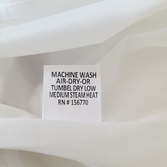 NWT Roolee Mom Dress White Gold Polka Dot Printed Lined Midi Size XXL Back Zip - Picture 8 of 8